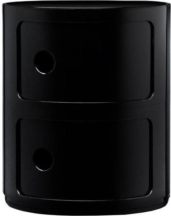 Kartell Componibili Bijzettafel - Zwart - 32 cm