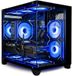 PC Gamer Panoramique AMD Ryzen 7 5700X, GeForce RTX 5060 Ti 8 Go, 16 Go RAM DDR4, 480 Go SSD NVMe PCIe