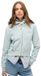 Superdry Essential Logo korte hoodie met rits Dames winter sky blue