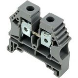 Imo - Borne de jonction à vis 10mm² - Pas 10mm - Grise