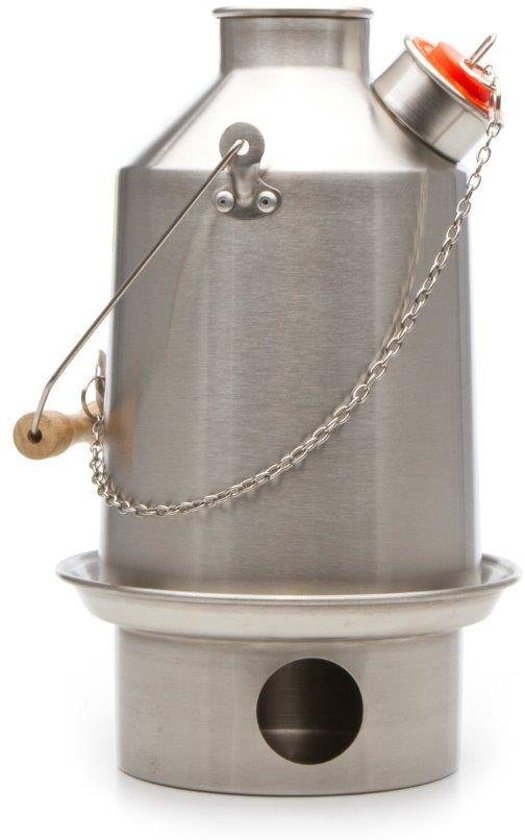 Kelly Kettle Medium 'Scout' 1.2ltr - Stainless Steel NEW