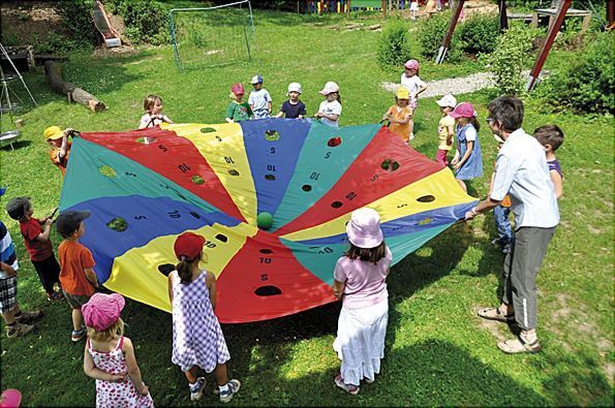 EDUPLAY Schommeldoek met schietgaten 400 cm