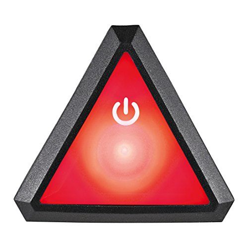 UVEX plug-in LED voor quatro/gravel x - black-red - one size