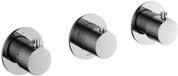 Hotbath Cobber - Afbouwdeel voor Inbouw Douchethermostaat - 2 Stopkranen - Chroom
