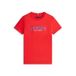 Tommy Hilfiger T-shirt rood Jongens Katoen Ronde hals Logo - maat 176