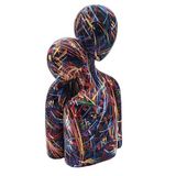 Lesser & Pavey Brits ontworpen graffiti-ornament | Huisdecoratie dierenornamenten voor alle huizen of kantoren | Decoratieve woonaccessoires voor alle soorten huizen - (omhelzen groot)