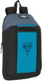 BlackFit8 Casual Rugtas BlackFit8 California Blauw Zwart 22 x 39 x 10 cm