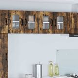 vidaXL Vaatwasserpaneel - Kalmar - Rook Eiken - 60 x 31 x 40 cm