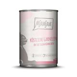 MjAMjAM - premium natvoer voor katten - heerlijke garnalen op sappige kip, pak van 6 (6 x 400 g), graanvrij met extra vlees