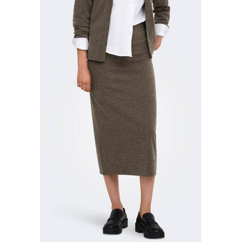 JDY Maxi Pencil Skirt - Brown