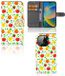 B2Ctelecom Book Case voor iPhone 14 Pro Book Cover Fruits