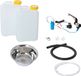 Barwig 230V bloc cuisine kit, évier 28 cm (280 mm), chrome, 19 litres, convient pour Volkswagen Bulli, Mercedes-Benz Vito, T5