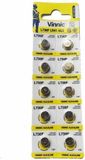 Vinic 10 stuks LR41, L736F, AG3 alkaline knoopcel batterijen