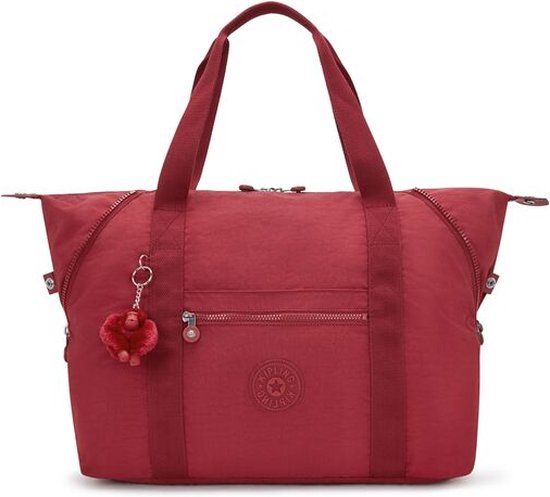 Kipling ART M Shopper - FUNKY RED - Unisex - Polyamide - 2024