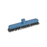 Homéa Plastic Scrub Brush, 27 cm, Peacock Blue