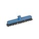 Homéa Plastic Scrub Brush, 27 cm, Peacock Blue