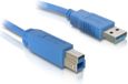 DeLOCK USB 3.0 A Male naar USB 3.0 B Male - 1.8 m