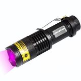 DARKBEAM UV Zaklamp 395nm Woods Lamp, Ultraviolet Zwart Licht Zaklampen