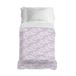 PENSIERI DELICATI Sprei 170 x 280 cm, eenpersoonsbed, 100% piqué-katoen, ideaal als sprei voor eenpersoonsbed, motief Love Love, roze, 100% Made in Italy