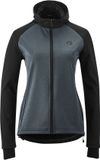 Gonso Taravo Damesjack met capuchon Grafiet/Grijs Polyester Maat 40