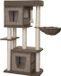 Nobby Krabmeubel Zati - Krabpaal - Huisje - Bruin - Beige - Touw - Hangmat - 70 x 40 x 141 cm