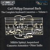 Outhere BIS Records Miklós Spányi, Concerto Armonico - C.P.E. Bach: Keyboard Concertos Vol.1 (CD)