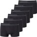 Schiesser Boxershorts Uncover 6-pack zwart