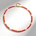 Cavill - Elegante Zilveren Ketting 925 Sterling Zilver - Welo- en Ethiopische Oranje Opalen 29,41 ct - Verstelbare Luxe Ketting voor Dames