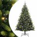 vidaXL Kunstkerstboom met scharnier 300 leds groen 180 cm