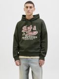 JACK & JONES JJELOGO SWEAT HOOD 2 COL 25/26 NOOS Heren Sweatshirt Duffel Bag M