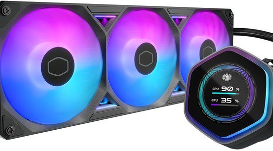 Cooler Master MasterLiquid Atmos II LCD 360 - Zwart