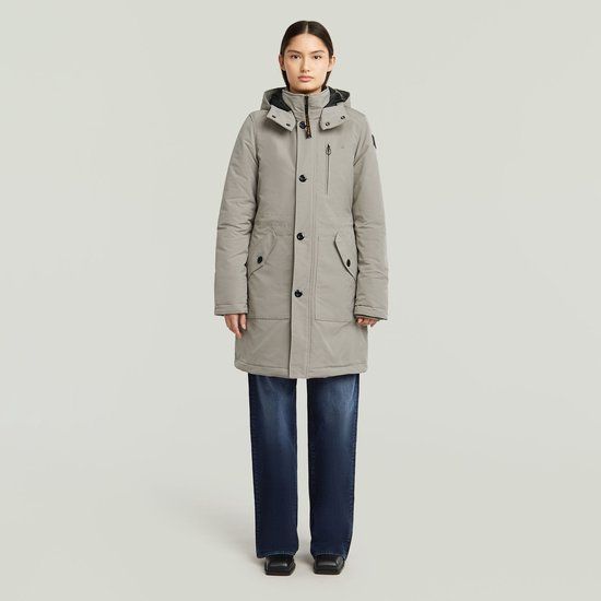 G-STAR Vodan jkt wmn Dames Jas - elephant skin - Maat M - Parka
