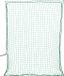 vidaXL Aanhangwagennet - elastisch - touw - 3,5x3 m - polypropeen - groen