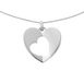 Orphelia Hanger + Ketting Hart/Hart ZH-4308
