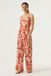 Garcia P260314 Dames Wide Fit Broek Rood