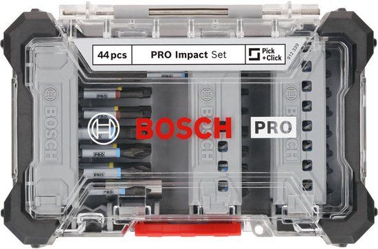 Bosch Accessoires Bosch Professional PRO Impact schroefbitset 44-delig
