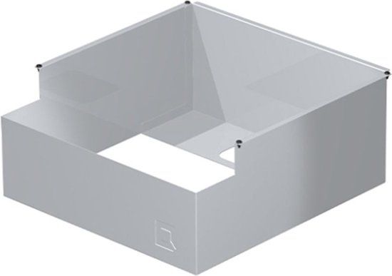 OneQ Socket - Gasbarbecue - RVS - 40.9 x 40.9 x 2.8 cm