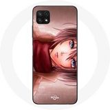 Maniacase Hoesje voor Samsung Galaxy A22 5G Mikasa Ackerman Aanval van de Titanen Anime Series Japanese