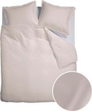 Ambiante Cotton Uni Dekbedovertrek - Off-white Effen Satijn - B 200 x L 200 cm/B 200 x L 220 cm - 2-persoons