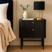 Milton & Oldbrook Table de chevet Samara Noir