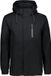 CMP Waterdichte jas met capuchon voor heren, antraciet/grijs, 4XL