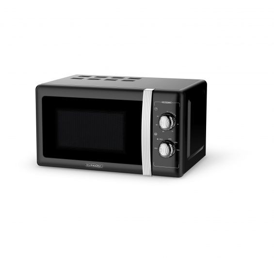 SCHNEIDER SMW20VMB Retro Solo Magnetron - 20L - 700W - Zwart