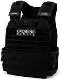 Breaking Limits Gewichtsvest - Weighted Vest - Verstelbaar Trainingsvest voor Fitness, CrossFit, Kracht & Conditie Training