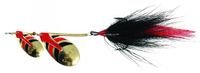 Ondex Buck Tandem spinner 4/6 – 11,5 gram met dubbele bladen Gold/Décoré