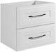 Meuble sous-lavabo style classique, Blanc, 60 x 57 x 46 cm
