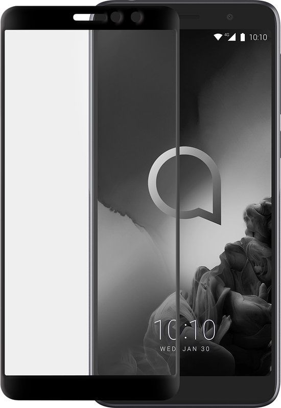 Bigben Connected ALPEGLASS5008 Scherm- & Rugbeschermer voor Alcatel 1X 2019 - Transparant