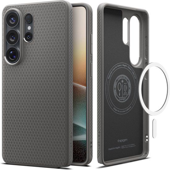 Spigen Liquid Air MagFit Case for Samsung Galaxy S26 Ultra - Grey