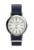 Timex Timex Weekender Quartz Analoog Horloge Blauw Kast: 100% Loodarm Messing | Armband: 100% Stof 37 TW2Y09000AJ