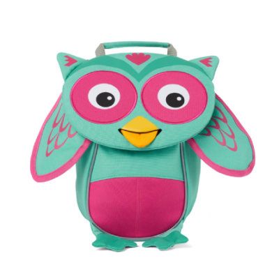 Affenzahn Kleine vrienden - Rugzakuil - Roze/Turquoise