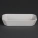 Olympia W425 Whiteware Oblong Hors d'Oeuvre schotel, wit (Pack van 6)